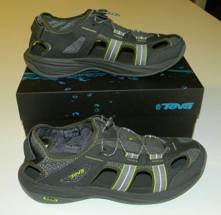 Mens Teva CHURNIUM Sport Sandal Sizes 7.5 8 8.5 9 9.5 11 12 Gray/Green 