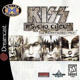 KISS Psycho Circus The Nightmare Child Sega Dreamcast, 2000
