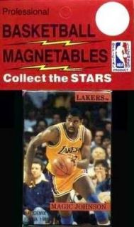 1989 Basketball Magnetables Magic Johnson NM MT in Original Package 