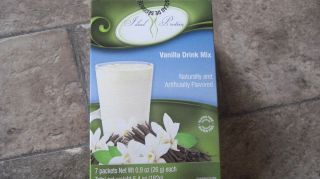BOX IDEAL PROTEIN VANILLA DRINK MIX 7 PACKETS 18G PROTEIN PER PACKET