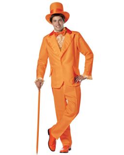 Mens Dumb and Dumber Lloyd Orange Tuxedo Costume