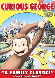 Curious George DVD, 2006, Anamorphic Widescreen