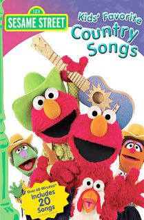 Sesame Street   Kids Favorite Country Songs DVD, 2007