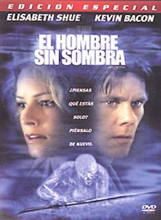 Hollow Man DVD, 2002, Spanish Language Packaging