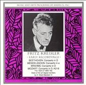 Fritz Kreisler Early Recordings by Arpad Sandor, Michael Raucheisen 