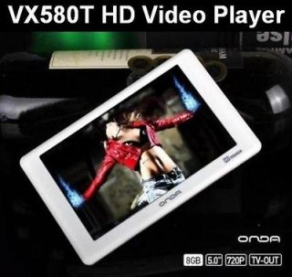   MP4 8GB 720P HD Media Player Touchscreen eBook Reader PhotoViewer