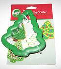NEW Wilton Christmas Tree Comfort Grip Cookie Cutter
