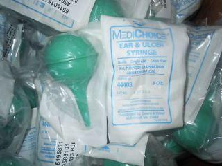 Ear Syringe Bulbs 3oz Single Packs
