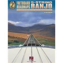 Hal Leonard Fretboard Roadmaps 5 String Banjo (Book/CD)