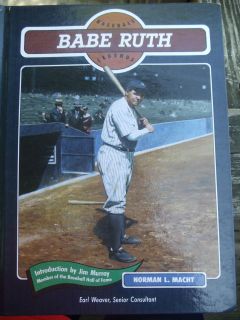 BASEBALL LEGENDS BIOGRAPHYBABE RUTH BOOK IN VERY GOOD CONDITION