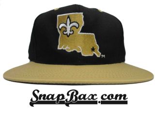   New Orleans Saints Eastport Starter Snapback Hat Cap Lil Wayne