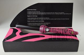 Jose Eber 25mm Clipless Curling Styler Iron Wand Pro Series   Pink 