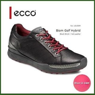 ECCO Biom Hybrid MENS Golf Shoes Brand New Black Brick US 10  10.5 EU 