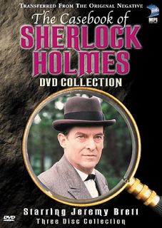 The Casebook of Sherlock Holmes   Collection DVD, 2004, 3 Disc Set 