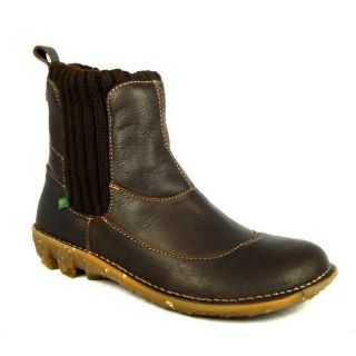 El Naturalista N006 Grain Savia Womens Chelsea Leather Ankle Boot 