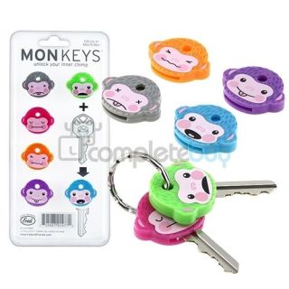 Fred 6 pack Cute Fun Monkey Keycaps Keytars Covers