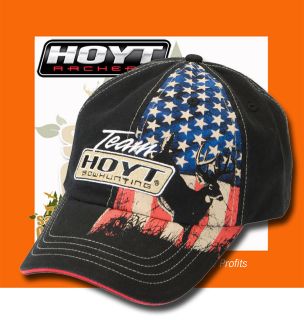   Hoyt American Bowhunter Cap Hat Match Vector Carbon Element Matrix Bow