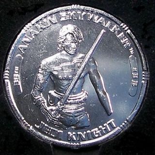 Star Wars TAC * ANAKIN SKYWALKER Jedi Knight # 33 Silver Coin 30th 