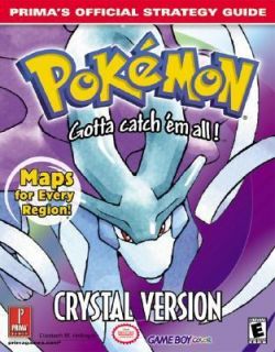 Pokemon Crystal by Elizabeth M. Hollinger 2001, Paperback