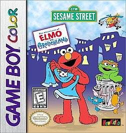 The Adventures of Elmo in Grouchland Nintendo Game Boy Color, 1999 