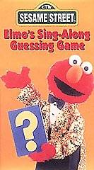 Sesame Street   Elmos Sing Along Guessing Game VHS, 1996