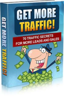 Get More Traffic Make Money Ebook or CD with Master Resell Rights 