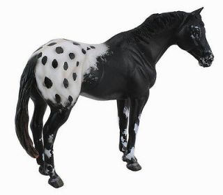 CollectA 88437 Black Blanket Appaloosa Stallion Horse Model Toy 