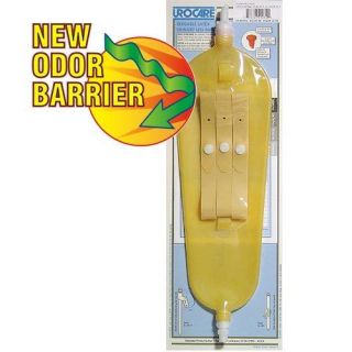 NEW Urocare Reusable Latex Leg Bags Catheter Odor Barrier 1000ml
