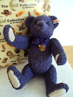 ENESCO The Steiff Collection 1998 Porcelain Lavender Bear #639141 