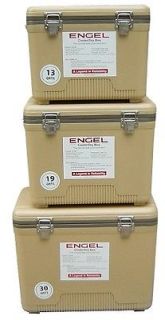Engel UC30 Ice/Dry Box Air Tight White Cooler 30 Quart