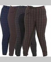 Fuller Fillies Checkmate Breeches   Brown Check   ** BNWT and FREE 