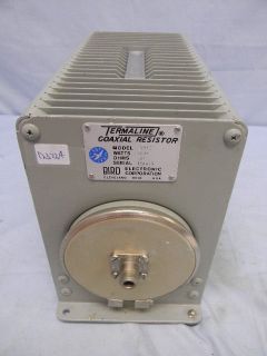 Bird 8201 Termaline RF Load DC to 2500 MHz, 500 Watts 50 Ohms TESTED