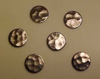 SILVER ROUNDS / CIRCLES for Model Horse Tack & Costumes