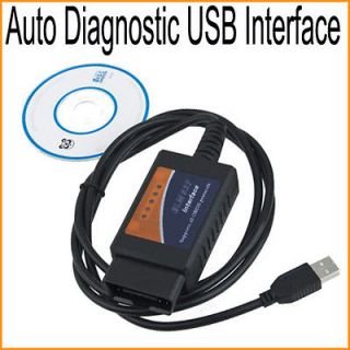 V1.4 ELM327 OBD2 OBDII CAN BUS Auto Diagnostic USB Interface Code 