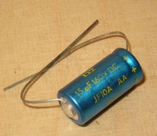 NOS ERIE/HUNTS 15uF 160V CAPACITOR for MARSHALL SUPERLEAD replace 10uf 