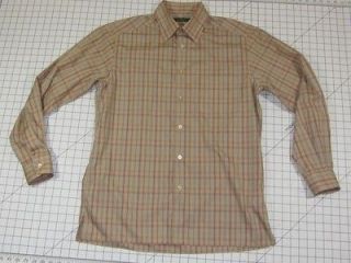 Ermenegildo Zegna Mens Long Sleeve Button Front Shirt Sz. L *Made In 