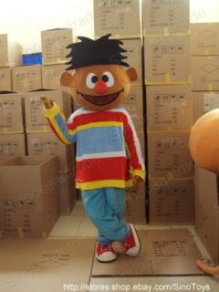 Ernie Sesame Street Elmo Friend Mascot Costume EPE
