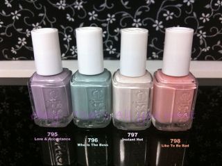 ESSIE Nail Polish Lacquer WEDDING 2012 LOVE & ACCEPTANCE COLLECTION