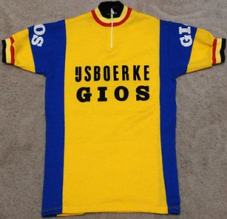 GIOS IJSBOERKE _ wool ? _____ vintage cycling JERSEY