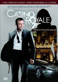 Casino Royale DVD, 2007, 2 Disc Set, Canadian French