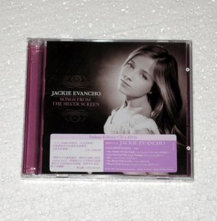 DELUXE EDITION CD/DVD JACKIE EVANCHO Songs From The Silver Screen 2012 