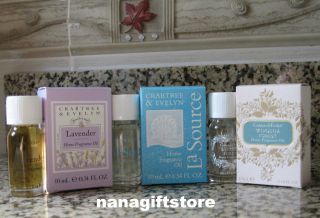 Crabtree & Evelyn Home Fragrance Oil Choose Variety Lavender La Source 