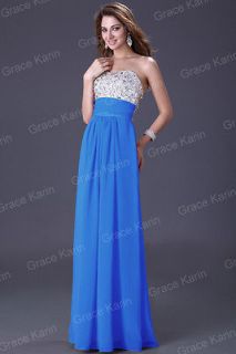 Evening Formal Prom Gown Party Cocktail Bridesmaid Chiffon Ball Long 