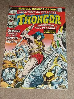 Marvel Comics CREATURES ON THE LOOSE Featuring THONGOR #27 F