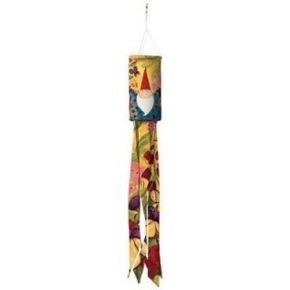 Gnome Garden Spring Windsock by Evergreen