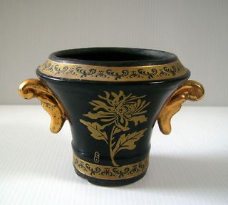 Antique China export porcelain pot circa early 1900s unused u