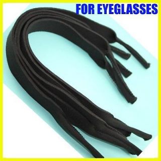 5x black Sunglass Eyeglass Spectacle Straps Neoprene Badminton sport 