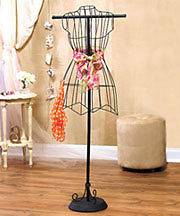 NEW Vintage Wire Dress Form Mannequin Boutique Clothes Display Stand