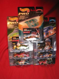 NASCAR LOT OF 7 1998 164 HOT WHEELS PRO RACING 1ST PREVIEW 13 97 94 
