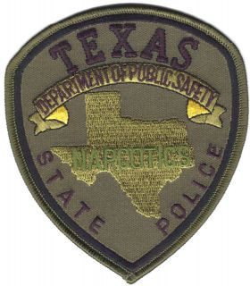 Texas Department of Public Safety State Police Narcotics Subdued 